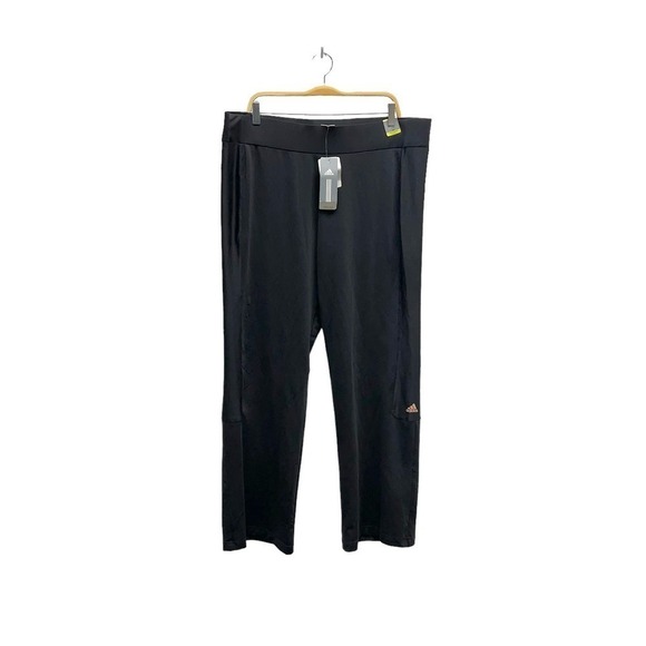 NWT Adidas M&B Knit Pant Straight Leg Women’s Size XL - Picture 1 of 11